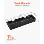 26" Wide Under Desk Drawer Slide Out, Under Desk Mounted Pull-out Drawer Attachment, Hidden Desktop Storage Organizer, Under Tab
