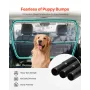 Dogbilbarriere 50 "Brede forsæder Installation Car Divider til