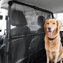 Dog Car Barrier, 50" Wide Car Divider for Front Seats Installation, Vehicle Pet Barrier with See Through Net Mesh, Universal-Fit