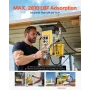 IC Drill 1200W 2810 lbf Mag Drill Press 1,6 i kedelig diameter