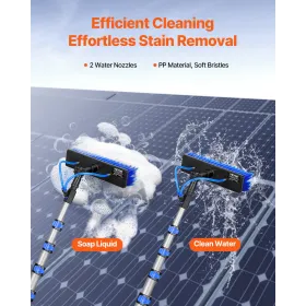 Water Fed Pole Kit 9m Solar Panel Cleaning Pole with Extendable Handle