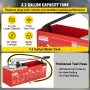 Hydrostatic Pressure Test Pump, Test Up to 60 bar/860 psi, 12.1 L Tank, Hydraulic Manual Water Pressure Tester Kit w/ Three-Unit