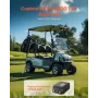 Golf Cart Controller 48V 250A Speed ​​Controller til EZGO TXT