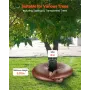 Tree Watering Rings, 4 Pcs 16 Gallons Tree Watering Bags, 6-9 Hours Slow Release, Refillable Planting Water Bags, Water Saving, 