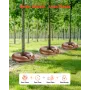 Tree Watering Rings, 4 Pcs 16 Gallons Tree Watering Bags, 6-9 Hours Slow Release, Refillable Planting Water Bags, Water Saving, 