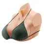 Silicone Breastplate, E-Cup High Neckline Fake Breasts for Crossdressers, Realistic Silicone-Filled Fake Boobs Breast Forms for 
