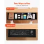 33" Wide Under Desk Drawer Slide Out, Under Desk Mounted Pull-out Drawer Attachment, Hidden Desktop Storage Organizer, Under Tab