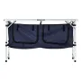 Camping køkkenbord foldning bærbar kokstation 3 justerbare