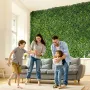 Kunstgræs vægpaneler 40 x 120 i Milan Grass Greenery til