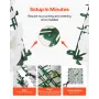 3D Flower Wall Panel, 24 PCS 15 x 15 inch, Artificial Floral Wall Background Mesh Backing Mat,Seamless Design&Easy Installation 