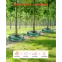 Tree Watering Rings, 4 Pcs 20 Gallons Tree Watering Bags, 6-9 Hours Slow Release, Refillable Planting Water Bags, Water Saving, 
