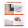 OOK PAPIR OPBEVARING 4 PAKK STABLE PLASTBORDSPIL BOXES Klar sag