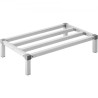 Aluminum Dunnage Rack Stationary Dunnage Rack 36â€ x 20â€ x 8â€ Storage Rack
