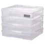 OOK PAPIR OPBEVARING 4 PAKK STABLE PLASTBORDSPIL BOXES Klar sag