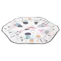 Baby Play Gym Mat Tummy Time Activity Mat med 6 Sensory Toy