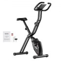 Folding Exercise Bike Fitness Stationary Bike Upright Indoor Cycling Bike
