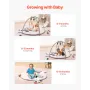 Baby Play Gym Mat Tummy Time Activity Mat med 5 sensoriske