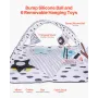 Baby Play Gym Mat Tummy Time Activity Mat med 6 sensoriske