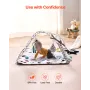 Baby Play Gym Mat Tummy Time Activity Mat med 6 sensoriske