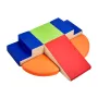 Climbing Toys, 6-Piece Set, Foam Climbing Toys for Toddlers 6 Months to 3 Years Old, PU Leather Climbing Blocks, Indoor Climb an