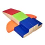 Climbing Toys, 6-Piece Set, Foam Climbing Toys for Toddlers 6 Months to 3 Years Old, PU Leather Climbing Blocks, Indoor Climb an