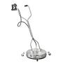 21" Pressure Washer Surface Cleaner, Stainless Steel Pressure Washer Attachments with 4 Wheels, 4500 Max PSI, 3/8 Quick Connecto