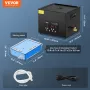 15L Ultra Sonic Cleaner, 360W Digital Ultrasonic Cleaning Machine with Gentle Mode & Upgraded Degassing, 40kHz Industrial Ultras