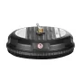 15" Pressure Washer Surface Cleaner, Plastic Pressure Washer Attachments with 4 Wheels, 4000 Max PSI, 1/4 Quick Connector, 2 Spr
