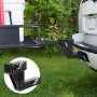 Trailer Hitch Riser, for 2" Receiver with 6" Rise/Drop, Trailer Receiver Hitch Extender Extension Adapter, 7" and 9" Extension