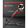 Roman Chair Hyperextension Bench, 300 lbs Adjustable Extension Machine, Multi-Function Exercise Equipment for Glute, Hamstring, 