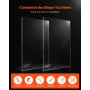 2-pack plexiglass akrylplader 24 x 48 i plastikplader 1/8 i tyk