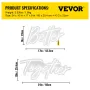 Neonskilt, 24 "x 10" + 17 "x 9" Bedre sammen, justerbar