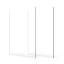 2-pack plexiglass akrylplader 24 x 48 i plastikplader 1/8 i tyk