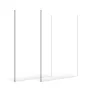 Plexiglass Acrylic Sheets, 2-Pack Plastic Sheet, 24 x 48 Inch 1/8 Inch Thick Clear Plastic Cast Transparent Glass for Crafting P