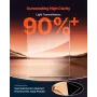 Plexiglass Acrylic Sheet, 1 Pack Plastic Sheet, 36 x 48 Inch 1/4 Inch Thick Clear Plastic Cast Transparent Glass for Crafting Pr