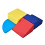 Climbing Toys, 4-Piece Set, Foam Climbing Toys for Toddlers 6 Months to 3 Years Old, PU Leather Climbing Blocks, Indoor Climb an