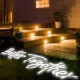 Neonskilt, 24 "x 10" + 17 "x 9" Bedre sammen, justerbar