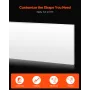 HDPE Plastic Sheet Board, 1 Pack High Density Polyethylene Sheet Plastic Panel, 24 x 48 Inch 1/2 Inch Thick Customizable Plastic