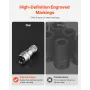 Iple Square Spline Bit Socket Set 10-delt M4-M18 CR-V