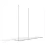 2-pack plexiglass akrylplader 24 x 36 tommer plastikplader 1/4