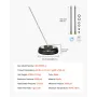 15 "Trykskive Surface Cleaner 3000 Max Psi Plastic 2 Udvidede