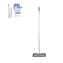 Lawn Leveling Rake, Lawn Leveler with 78 in Handle, 17x10 in Ground Plate, Rust-Resistant Carbon Steel Soil Leveler, 5 Heights A