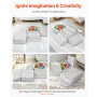 Climbing Toys, 5-Piece Set, Foam Climbing Blocks for Toddlers 6 Months to 3 Years, Baby Climbing Blocks with Ball Pit (Balls Not