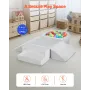 Climbing Toys, 5-Piece Set, Foam Climbing Blocks for Toddlers 6 Months to 3 Years, Baby Climbing Blocks with Ball Pit (Balls Not