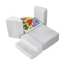 Climbing Toys, 5-Piece Set, Foam Climbing Blocks for Toddlers 6 Months to 3 Years, Baby Climbing Blocks with Ball Pit (Balls Not