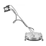 24" Pressure Washer Surface Cleaner, Stainless Steel Pressure Washer Attachments with 4 Wheels, 4000 Max PSI, 3/8 Quick Connecto