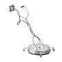 24" Pressure Washer Surface Cleaner, Stainless Steel Pressure Washer Attachments with 4 Wheels, 4000 Max PSI, 3/8 Quick Connecto