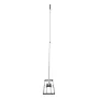 Lawn Leveling Rake, Lawn Leveler with 83.9 in Handle, 48x10 in Ground Plate, Rust-Resistant Carbon Steel Soil Leveler, 2 Heights
