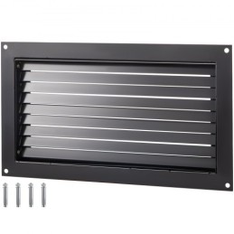 Crawl Space Flood Vent Foundation Flood Ventilen 16 "Højde x32" Breddevægsvent