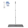 Lawn Leveling Rake, Lawn Leveler with 83.9 in Adjustable Handle, 36x10 in Ground Plate, Heavy Duty & Rust-Resistant Metal Soil L